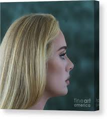 Adele Album Cover Canvas Print