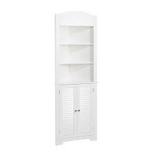 Alibaba.com offers 2,921 corner white cabinet products. Riverridge Home Ellsworth Tall Corner Cabinet Mdf 17 5 In X 23 25 In X 68 31 In White 06 027 Rona