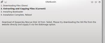 Difficulty Making A Bootable Kaspersky Usb Stick Solved Linux Mint Forums