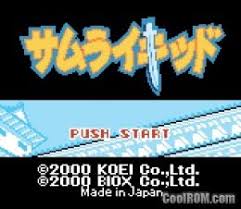 Play this gbc game in your web browser, here on gamephd! Samurai Kid Japan Rom Download For Gameboy Color Gbc Coolrom Com