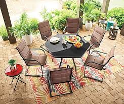 Wilson Fisher Aspen 7 Piece Patio Dining Set At Big Lots Patio Furniture Dining Set Patio Dining Set Patio Dining