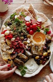 Vegetarian Mezze Platter What S Gaby Cooking Appetizer Recipes Food Food Platters