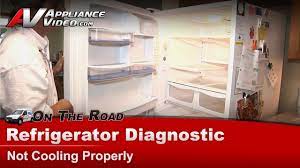 Amana, Whirlpool - Refrigerator Diagnostic & Repair - Not Cooling Properly  - Youtube