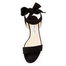 Black Ankle Strap Sandals Heels Jimmy Choo Kora Suede Ankle Wrap Flat Sandal Ankle Strap Sandals Flat Black Sandals Heels Jimmy Choo Heels