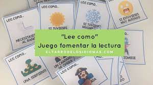 Lee Como Juego Para Fomentar La Lectura El Tarro De Los Idiomas Recursos Educativos Descargas Ingle Como Fomentar La Lectura Juegos De Lectura Lectura
