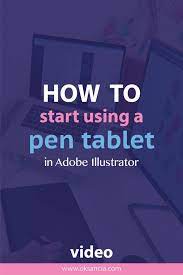 Video How To Use A Graphics Tablet With Adobe Illustrator Getting Started Guide - Oksancias Pattern Design Studio Digital Drawing Tablet Wacom Tutorial Adobe Illustrator