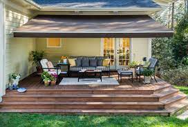 Exterior Sun Setter Retractable Awning With How Much Is A Retractable Awning Also Sunsetter Manual Retractable Awning And How Muc Outdoor Pergola Pergola Patio