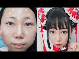 Makeup&Hairstyle Transformation! China Doll Makeup&Hairstyle!