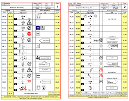 Pro Tulip Arrows Rally Road Book Diagrams Tulips Route