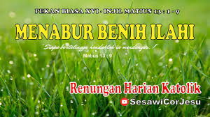 Вчера, 13:06:15 renungan harian katolik. Renungan Pagi Katolik Hari Ini Renungan Harian Katolik Hari Ini 20 Juli 2021 Sesawicorjesu Youtube