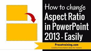 Specific topics in this chapter include inserting pictures, cropping and resizing pictures the aspect ratios listed in the crop to aspect ratio settings are typical slide and picture proportions. How To Change Aspect Ratio In Powerpoint 2013 It Is Easy Youtube