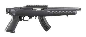 What kind of gun is a ruger 22? Ruger 22 Charger Rimfire Pistol W Brace Adapter 15rd Mag Ar15 Grip