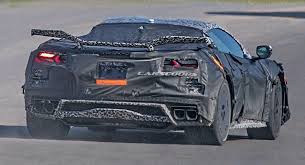 Letting that b3 cam chop! C8 Corvette Z06 To Be Offered With Three Different Rear Wings Carscoops