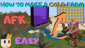 Maybe you would like to learn more about one of these? How To Make A Gold Farm In Minecraft Bedrock 1 16 Super Easy Youtube