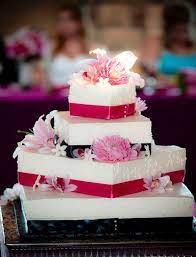 Square Wedding Cake Decorating Ideas For Beginners Pictures Bing Images Summer Wedding Cakes Modern Wedding Cake Square Wedding Cakes