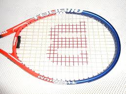 Wilson Tour 110 Titanium Tennis Racquet Blue Orange White 4 1 2 Grip Tennis Racquet Wilson Tennis Racquets Racquets