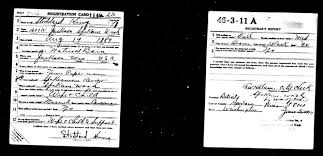United States World War I Draft Records Familysearch