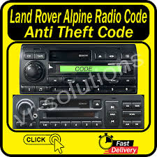 Research the 2021 land rover discovery sport with our expert reviews and ratings. Land Range Rover Discovery Ii 2 Td5 P38 Alpine Cassette Stereo Radio Unlock Code Ebay