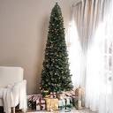 Amazon.com: Belen - Árbol de Navidad preiluminado de 9 pies ...