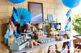 Milk And Cookies Birthday Party Ideas Photo 6 Of 19 Boys 1st Birthday Party Ideas Perfect Birthday Party 1st Birthday Parties
