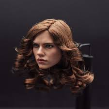 Shipped with usps first class. Jxtoys 1 6 Scale Black Widow Female Head Carving With Short Blonde Hair Tv Movie Video Game Action Figures
