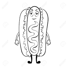 Welcome to our amazing collection of the best dog coloring pages. Cartoon Corn Dog Color Pages Coloring Pages Blog Responsible