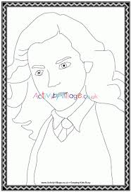 Printable hermione granger coloring page. Hermione Granger Colouring Page