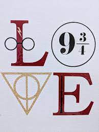 Download Harry Potter L O V E Version 2 Svg Png File Only Harry Potter Potter Harry Potter Love