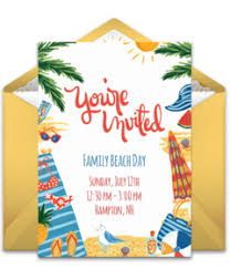 Create a blank pool party invitation. Free 4th Of July Online Invitations Punchbowl