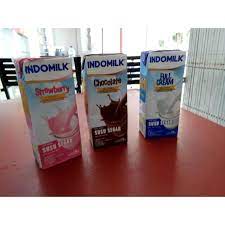 Susu kotak indomilk 250 ml. Indomilk Susu Uht Full Cream Plain 250ml Shopee Indonesia