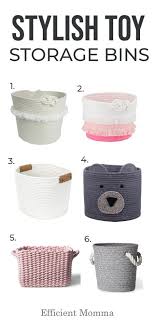 Stylish Storage Baskets For Kid S Toys Rachel And Co Interiors Stylish Toy Storage Stylish Storage Baskets Toy Storage Baskets