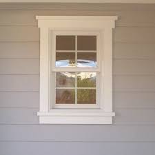 This Exterior Trim For Our Windows Window Trim Exterior Exterior Window Molding Exterior House Colors