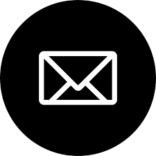 New Email Outline Symbol In Black Circular Button Free Vector Icons Designed By Sebastien Gabriel Email Icon Mail Icon Ios Icon