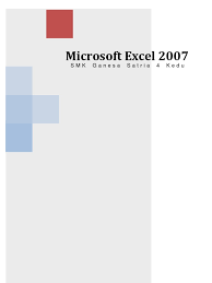 Klik kanan pada tulisan sheet1. Modul Microsoft Excel 2007