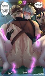 genshin impact, al-haitham, eremite (genshin impact), starmiu, 2boys - Rule  34 World