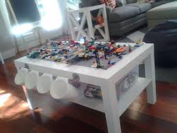 Diy Lego Table Using Ikea Lack Coffee Table Lil People Coffee Diy Ikea Lack Lego Lilpeople Table Lego Zimmer Spieltisch Kinder Ikea Diy