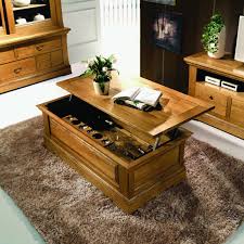 La table basse en chêne vertigo oak séduit par l'originalité de son design, la blondeur de son bois massif et la sobriété de sa ligne ! Table De Salon Bar En Chene Massif Campagne