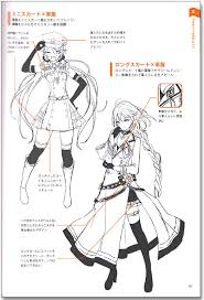 47 popular how to draw a female body with clothes. Drawing Cute Female Costumes Reference Book
