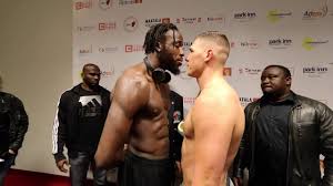 Big joe tambwe djeko @joeltambwe. Djeko Vs Snijders Joel Tambwe Big Joe Djeko Weigh In Youtube