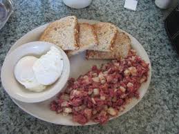 While your local coffee shop might top the hash with a fried egg, a perfectly poached egg adds a. Corned Beef Hash With Poached Eggs Picture Of Metro Diner Gainesville Tripadvisor