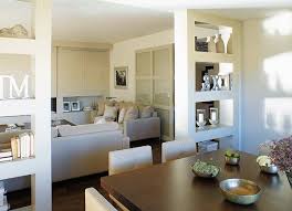Built In Shelves Between Dining Room And Liv Room To Separate Open Floor Plan Room Divider Walls Living Room Divider Temporary Room Dividers
