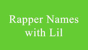 Rapper Names With Lil Rapper Funny Team Names Names