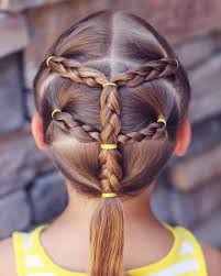 Swimming Hairdo Kucuk Kiz Sac Modelleri