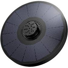 Okmee Upgraded Solar Fountain With 4 In 1 Nozzle 2 0w Solar Birdbath Fountain With 4 D In 2020 Solar Powered Fountain Pump Solar Powered Fountain Water Fountain Pumps