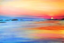 Sailboat sunset seascape | acrylic paint. Ceramic Garden Stools On Sale Ideas On Foter Sunset Painting Ocean Painting Beach Sunset Painting