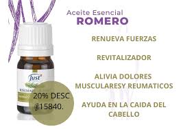 Características del aceite esencial de romero. El Aceite Esencial De Romero Just Aceites Esenciales C R ÙÙŠØ³Ø¨ÙˆÙƒ