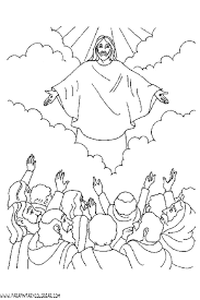 Dibujos para colorear, colorear imágenes, educación, escolar, dibujos, colorear la imagen: Dibujo Resurreccion Jesus 002