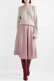 Max Mara Cabras Camel Hair Midi Skirt 746 Net A Porter Com Lookastic