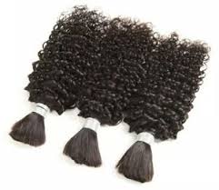 After taken down, the braiding hair appears to be deep wave and curly hair pattern. 1b Kinky Curly Human Hair Bulk 22 100 Human Braiding Hair Australian Seller Ebay