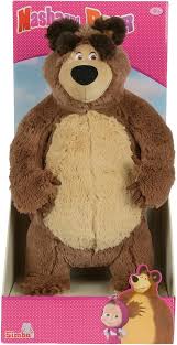 Masha De Beer Misha Knuffel 35 Cm In 2020 Knuffel Knuffelbeer Voor Kinderen